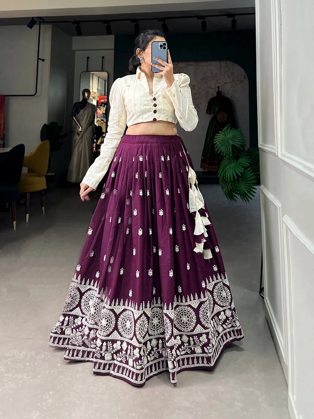Coord Set Tussar Silk