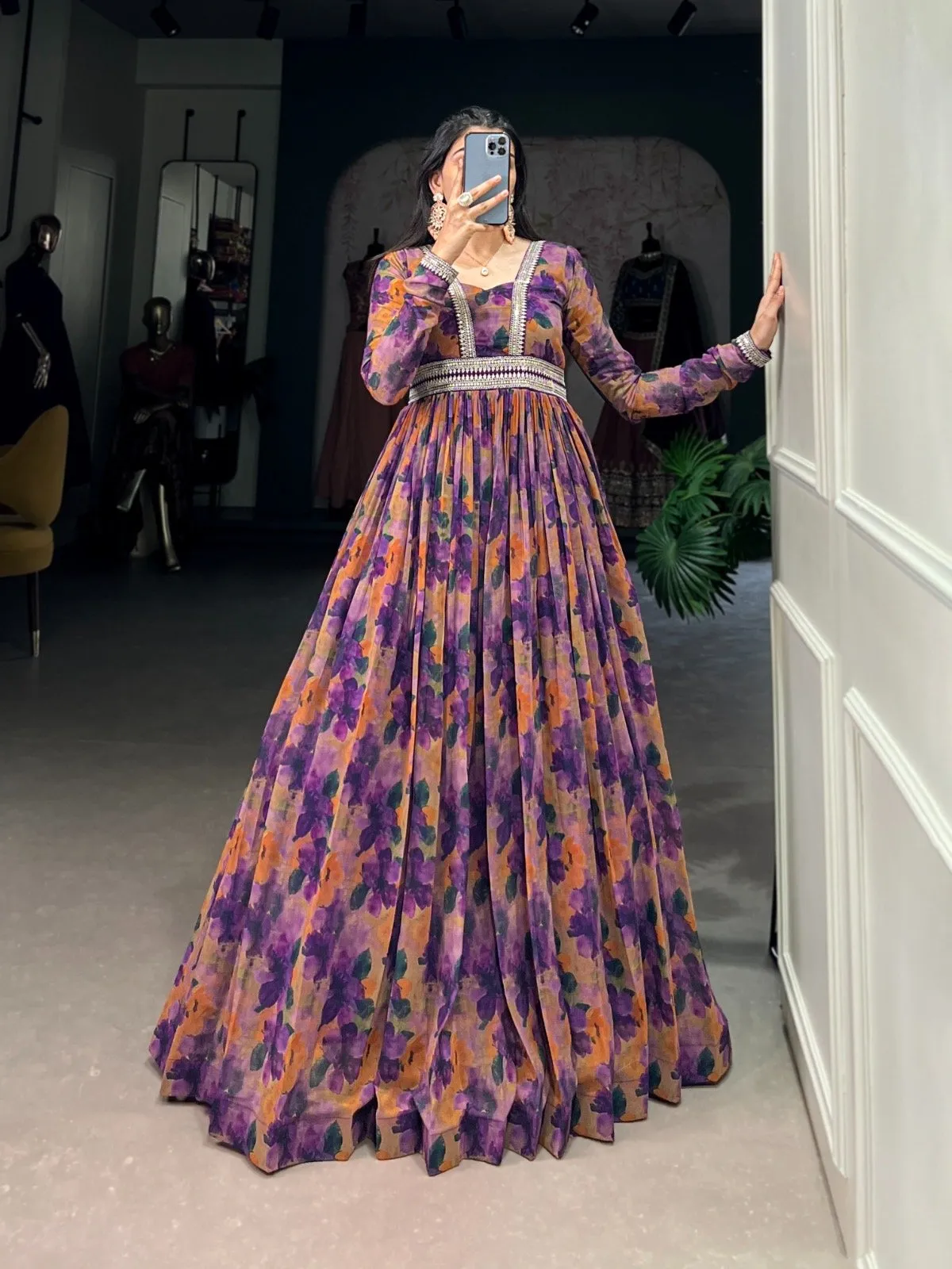 Gown Georgette