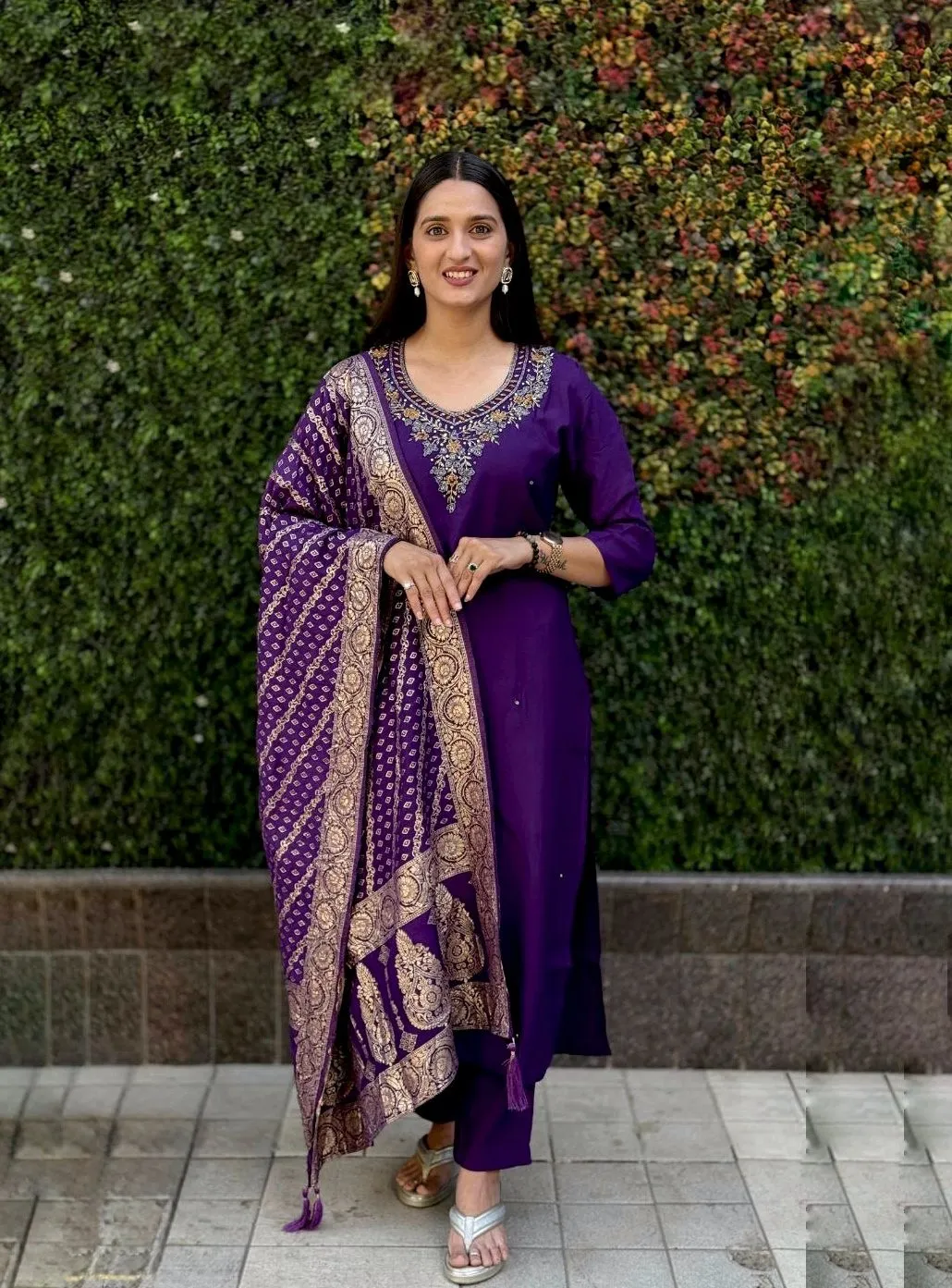 kurti Set Roman Silk