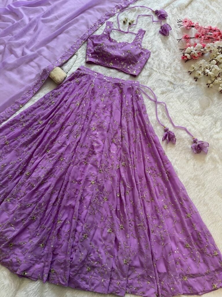 Lehenga Choli Pure Georgette