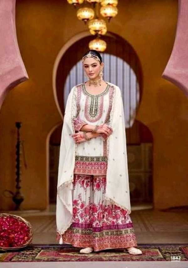 Kurti Plazo Set Chinon