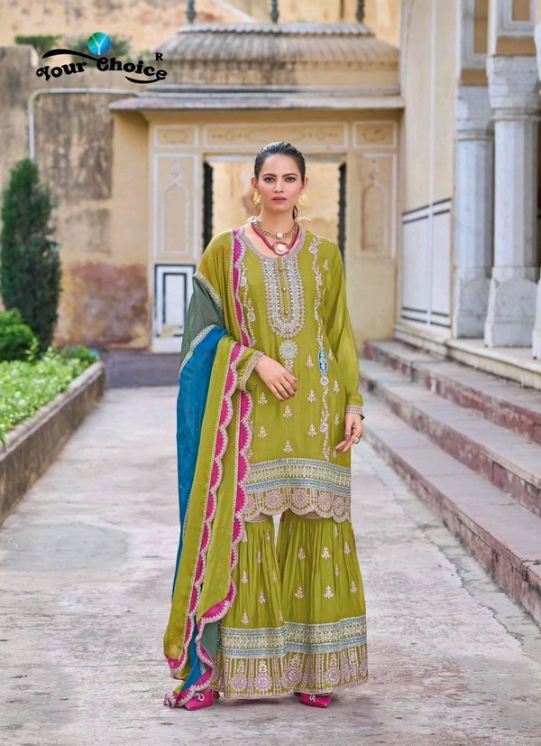 Kurti Plazo Set Chinon