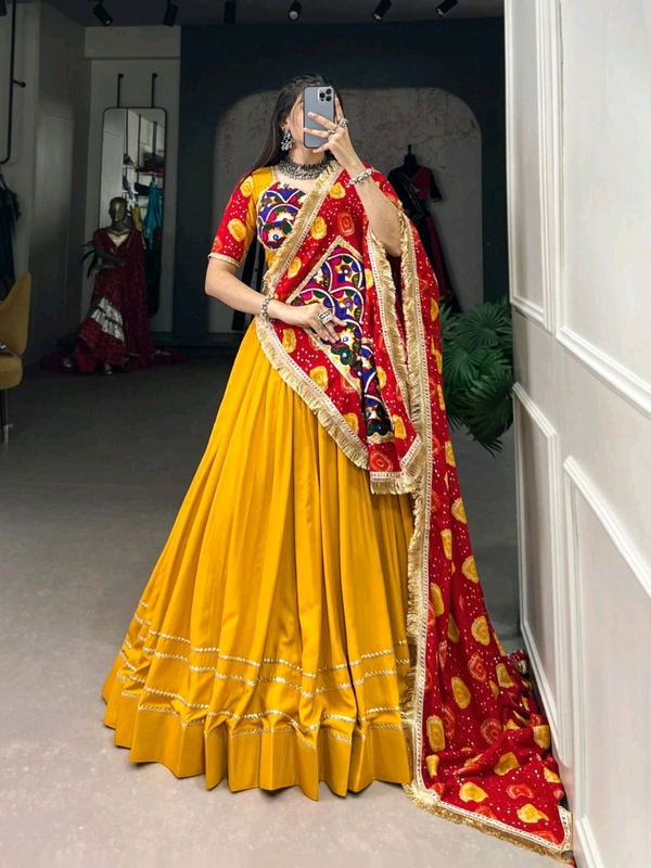 Navratri Lehenga Choli Pure Rayon