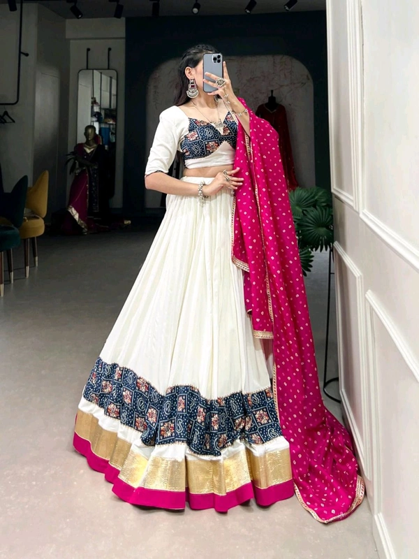 Navratri Lehenga Choli Pure Rayon
