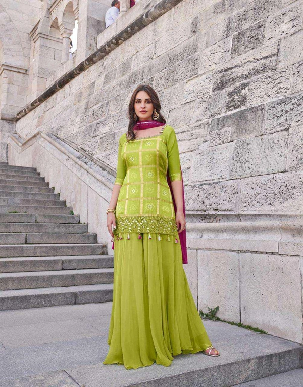 Kurti Plazo set