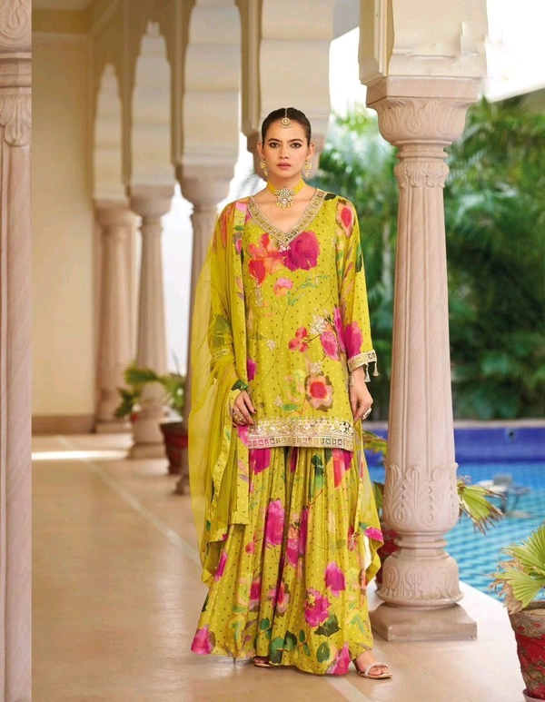 Kurti Plazo Set