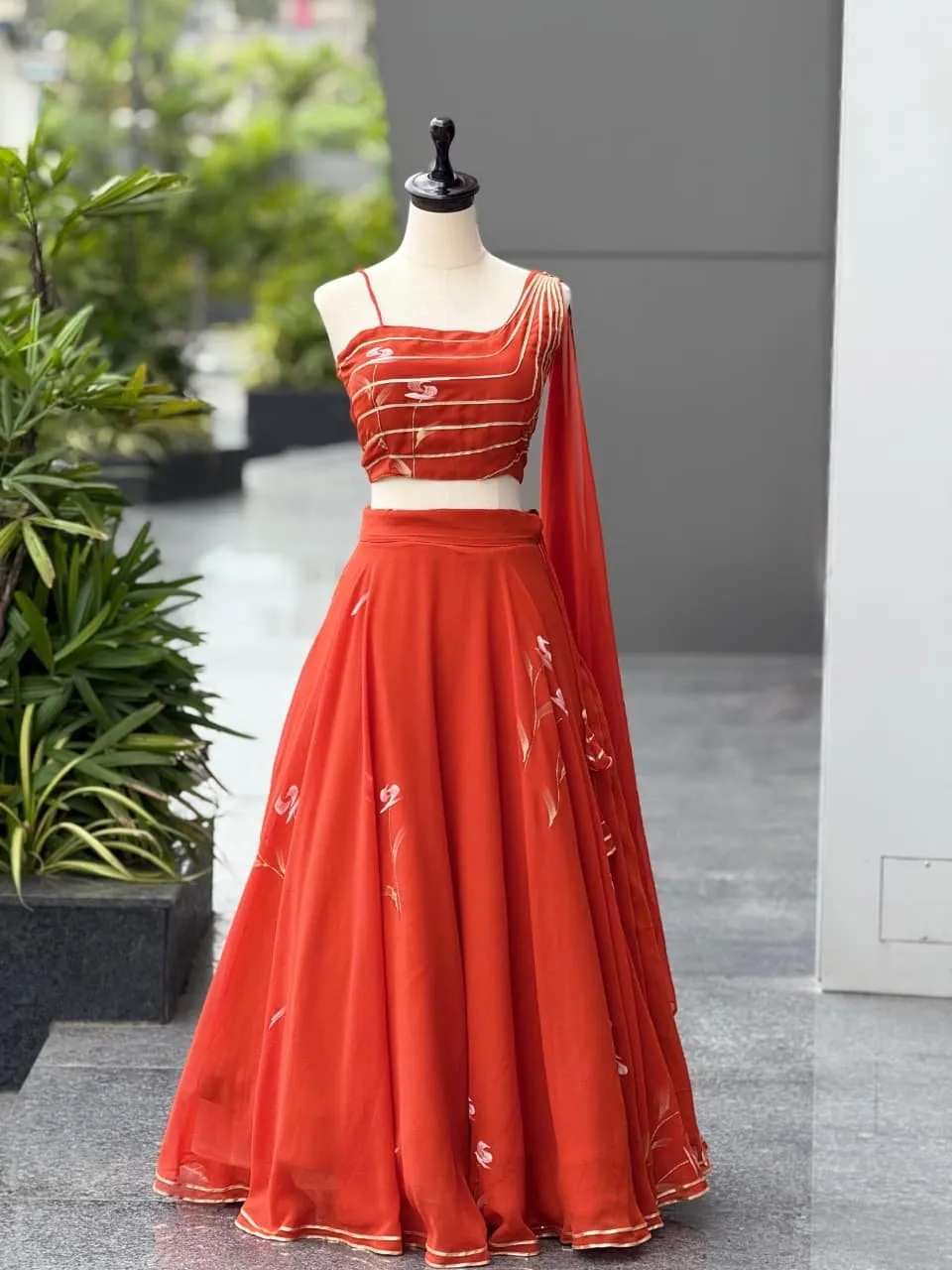 Lehenga Choli Pure Georgette