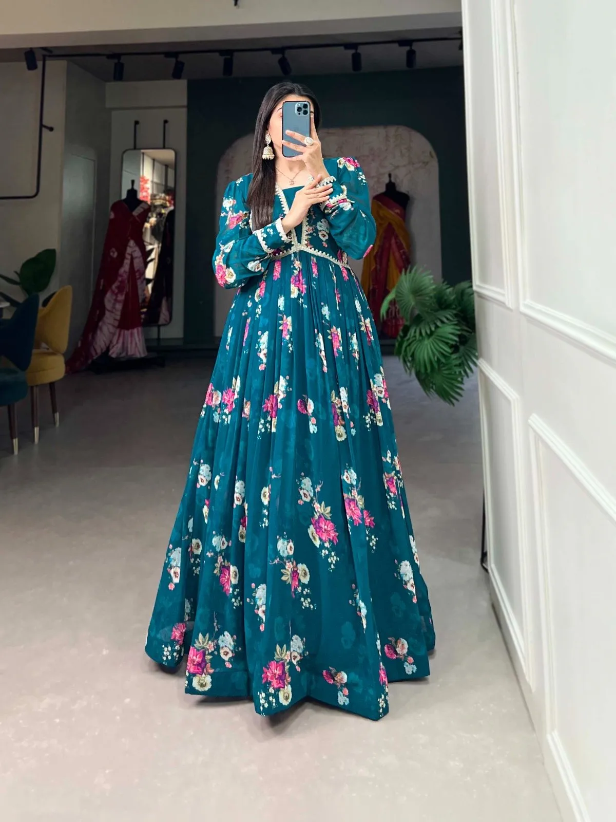 Gown Georgette