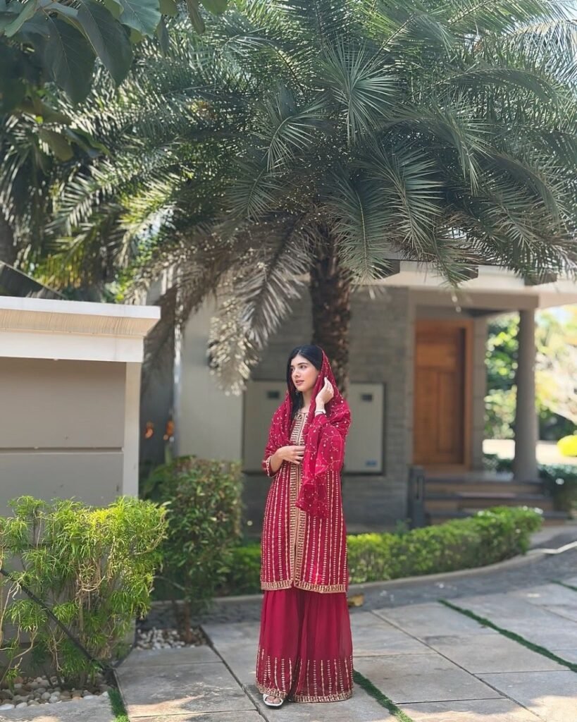 Kurti Plazo Set Blooming Faux Georgette