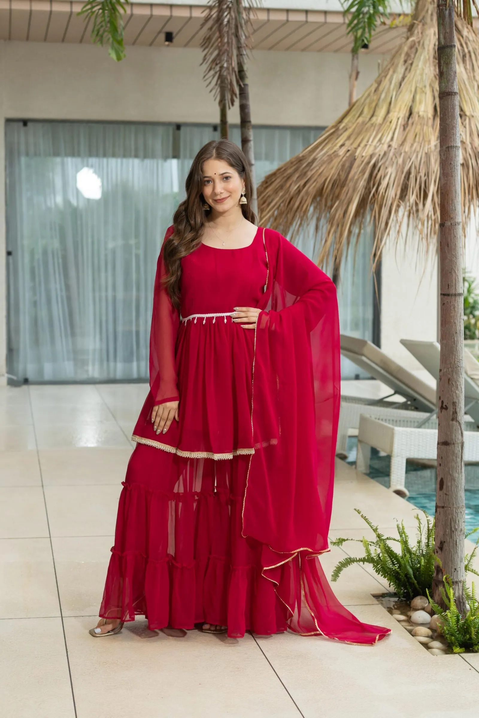 Kurti Plazo Set