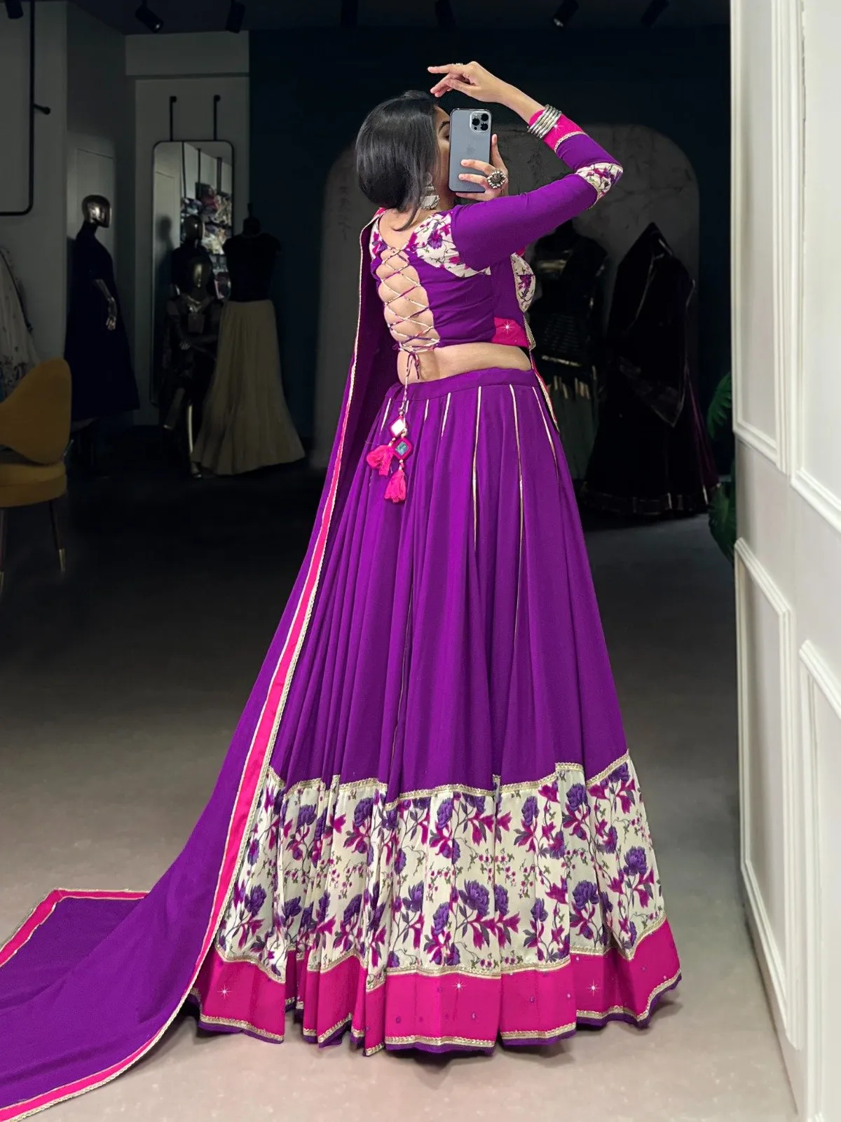 Lehenga Choli Pure Rayon