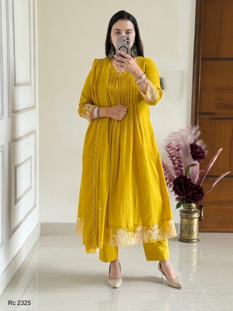 Anarkali Suit Set Silly Cotton