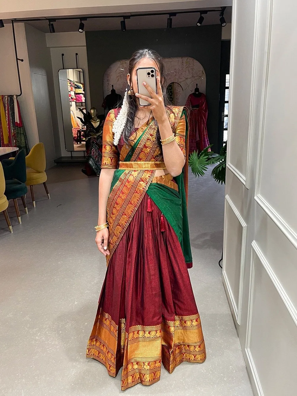 South Indian Lehenga Choli