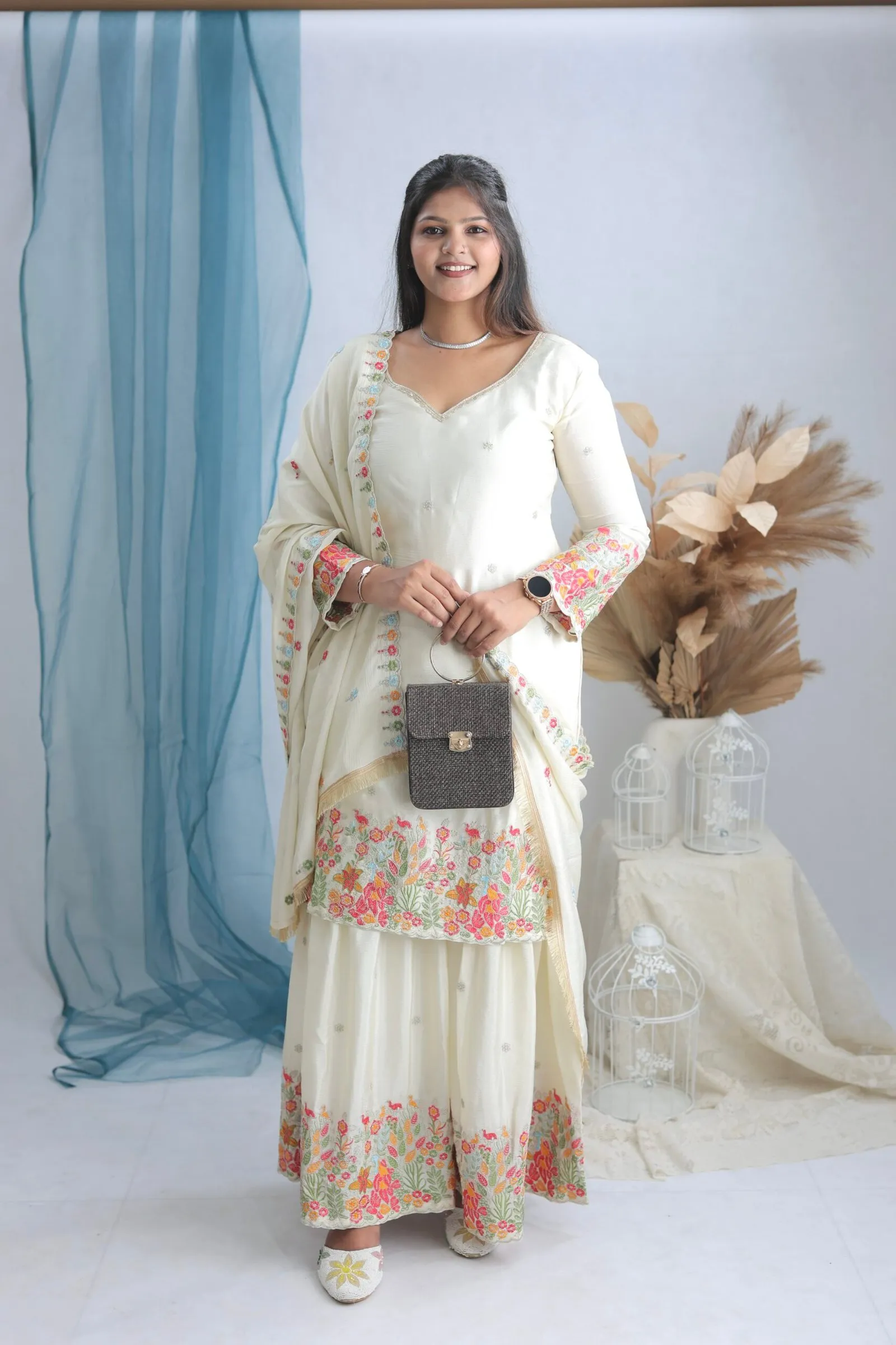 Kurti Plazo Set