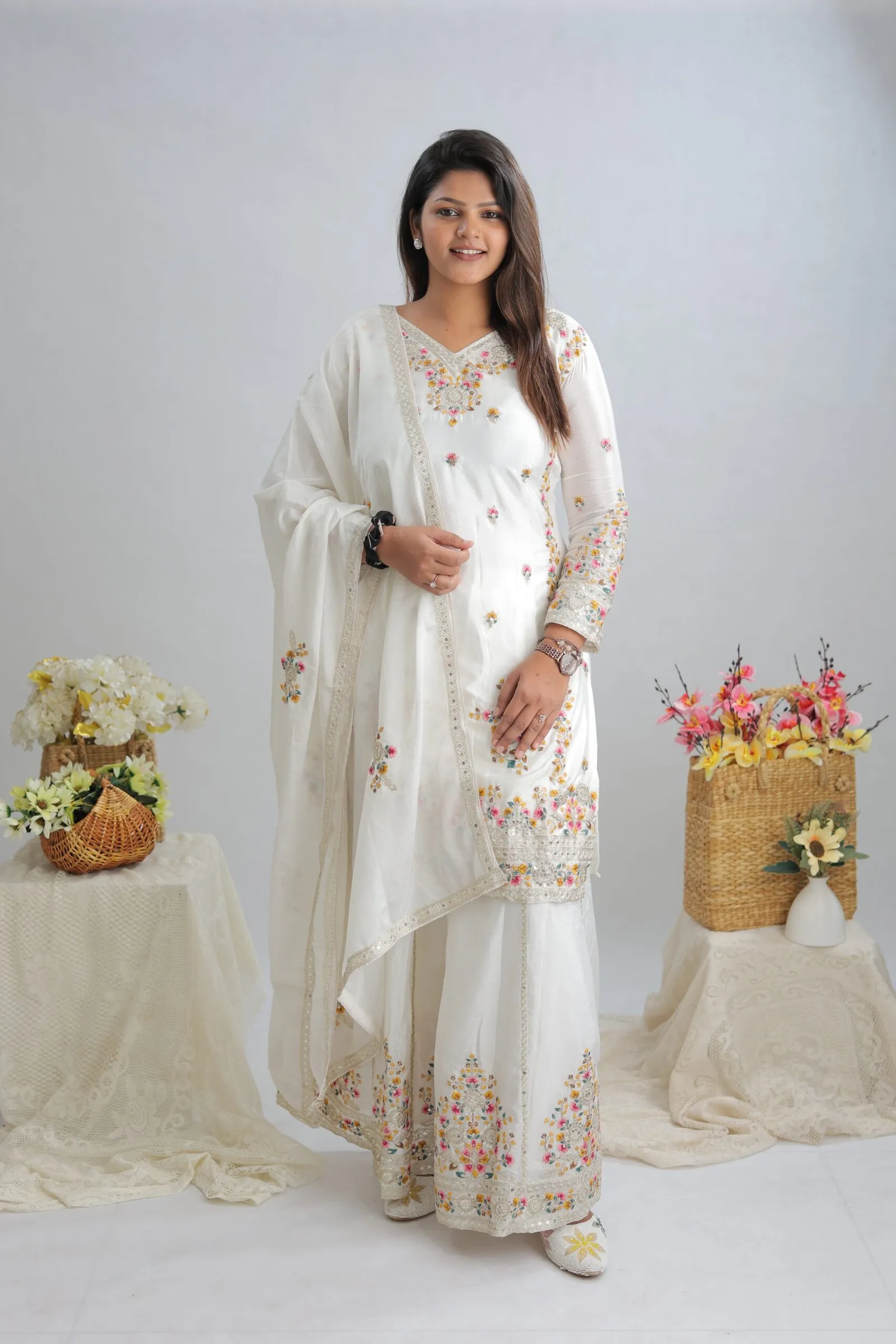 Kurti Sharara Set