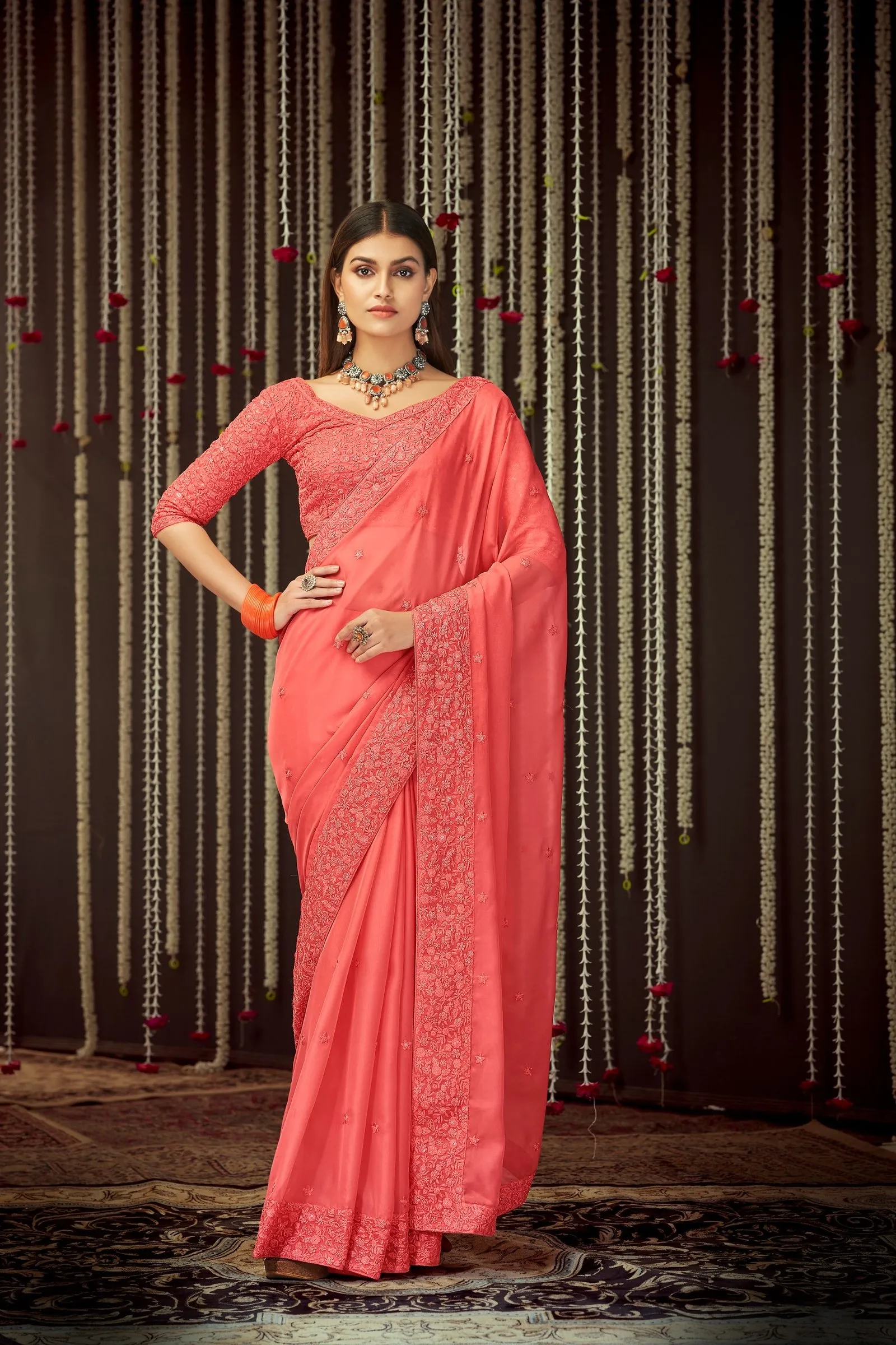 Saree Georgette
