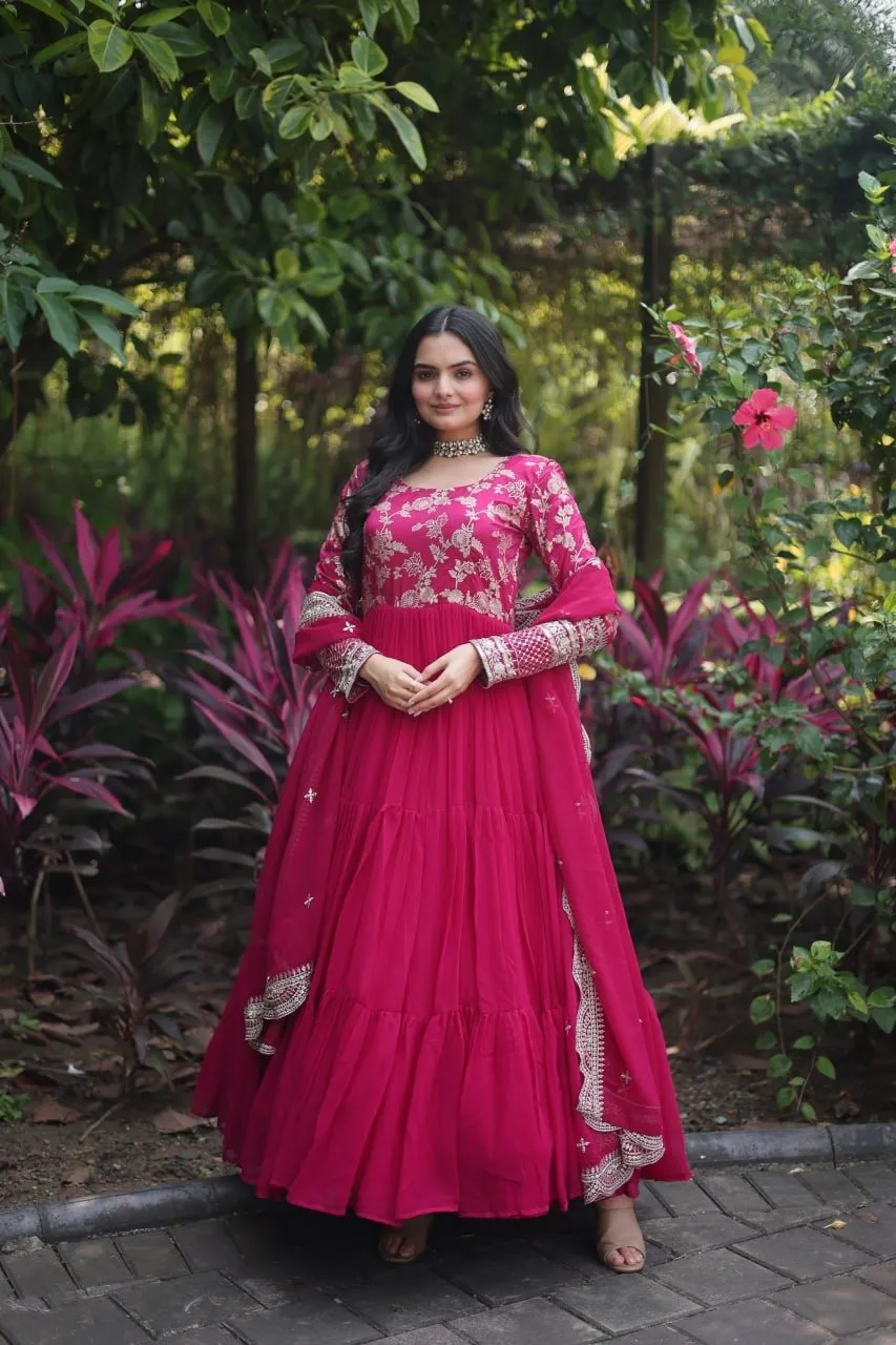 Anarkali Gown + Duppata