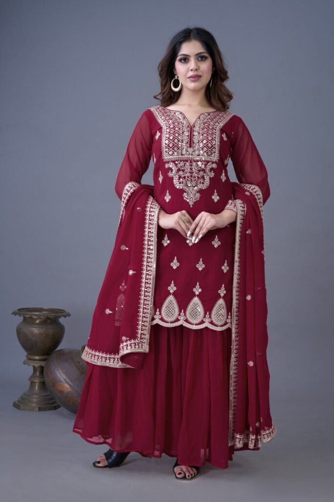 Kurti Plazo Set