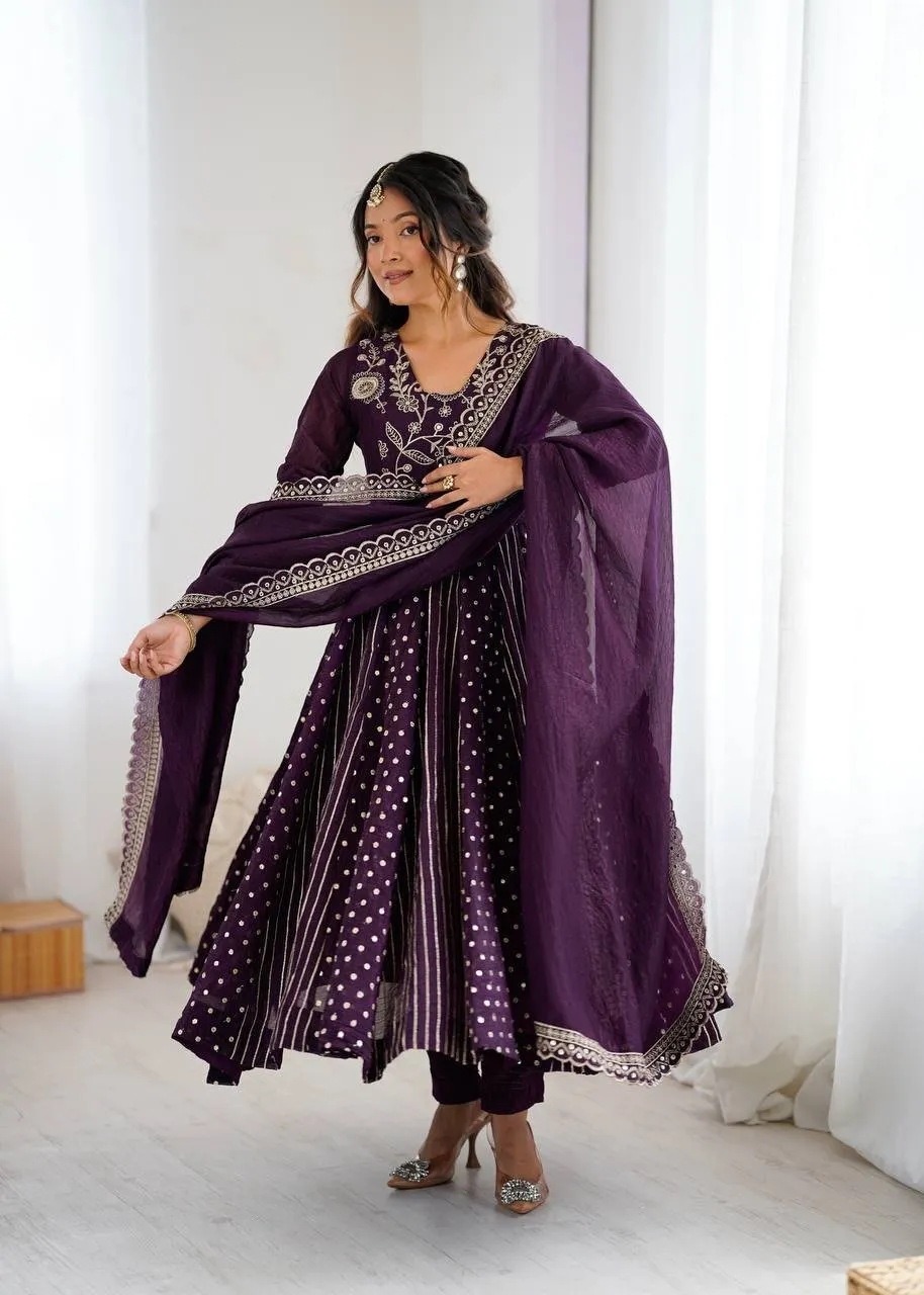 Anarkali Suit Set