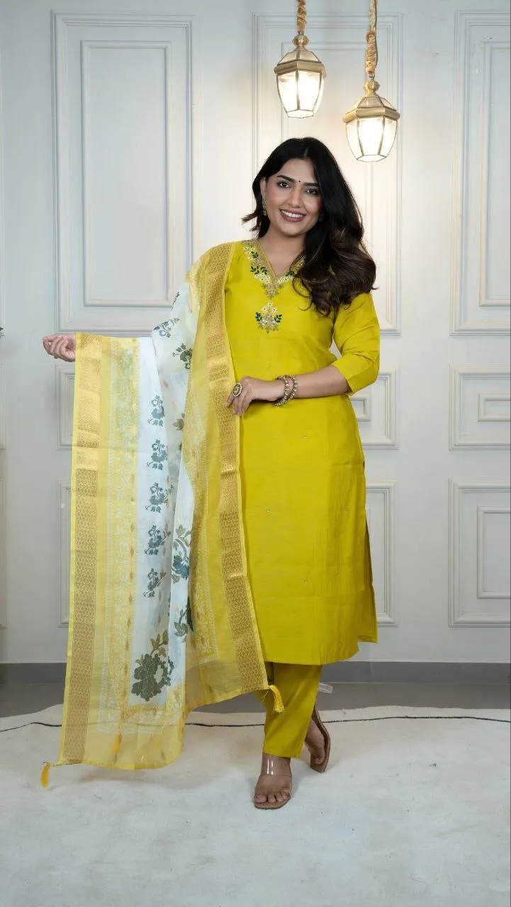 Kurti Pant Set
