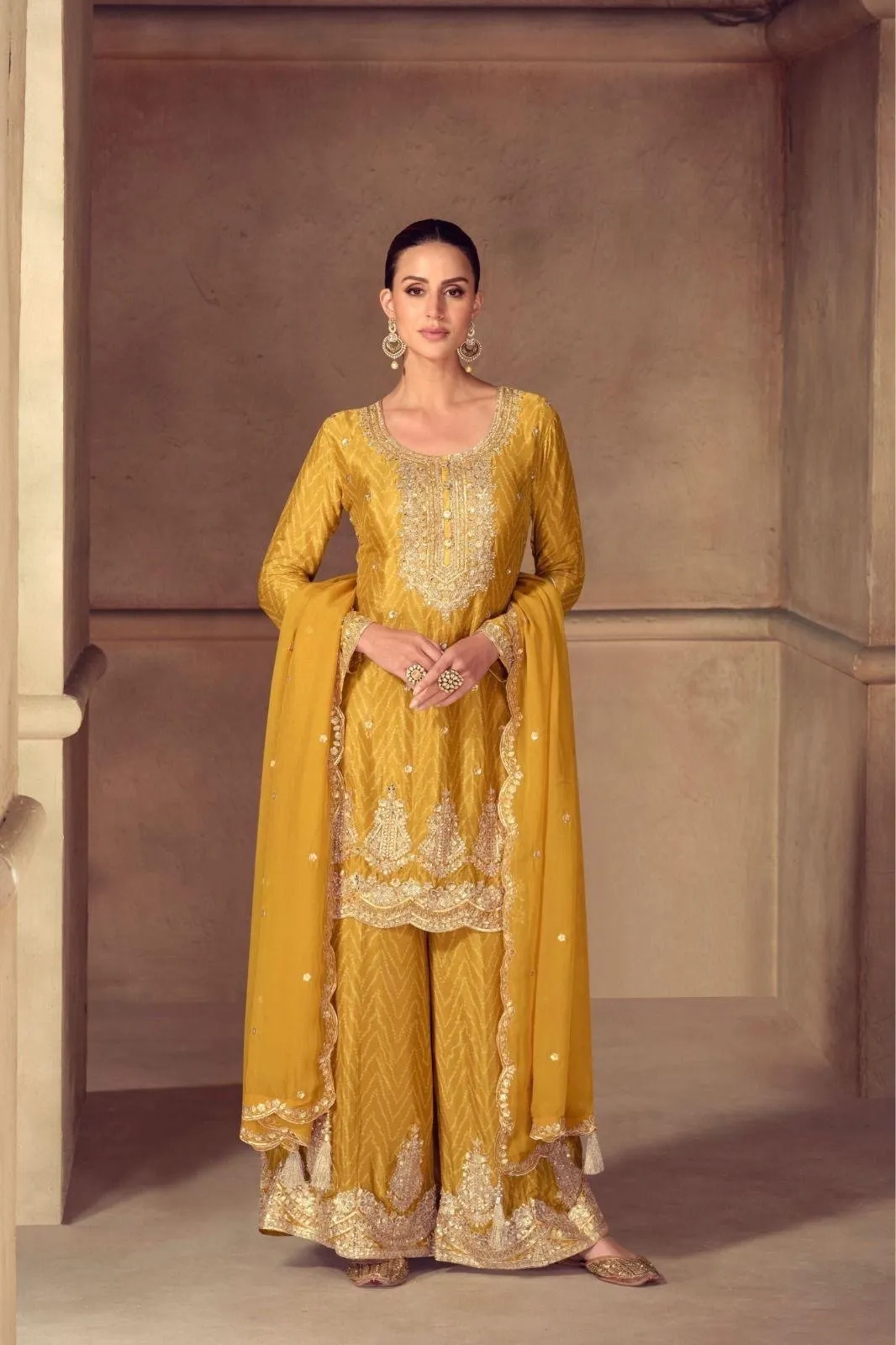 Kurti Plazo Set
