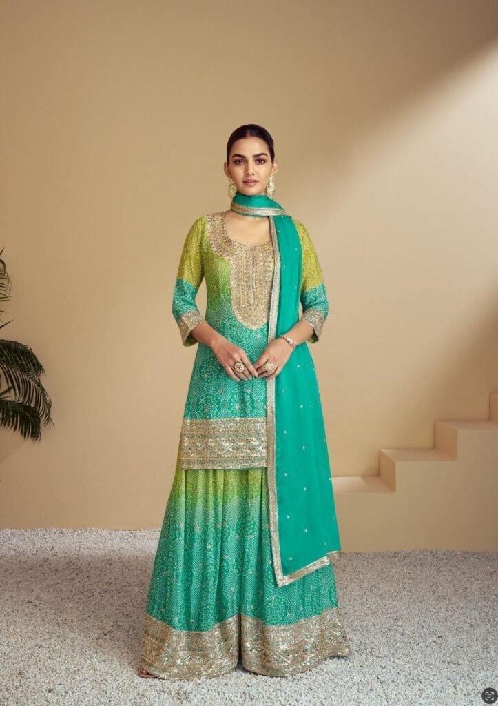 Kurti Plazo Set