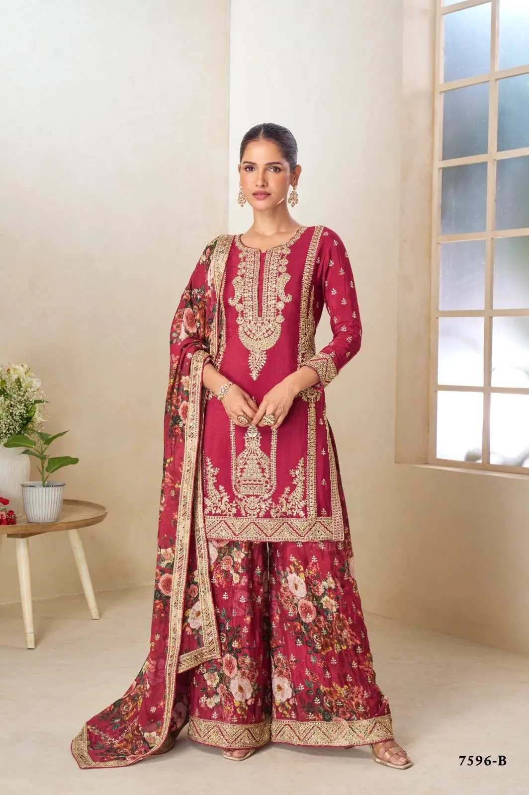 Kurti Plazo Set
