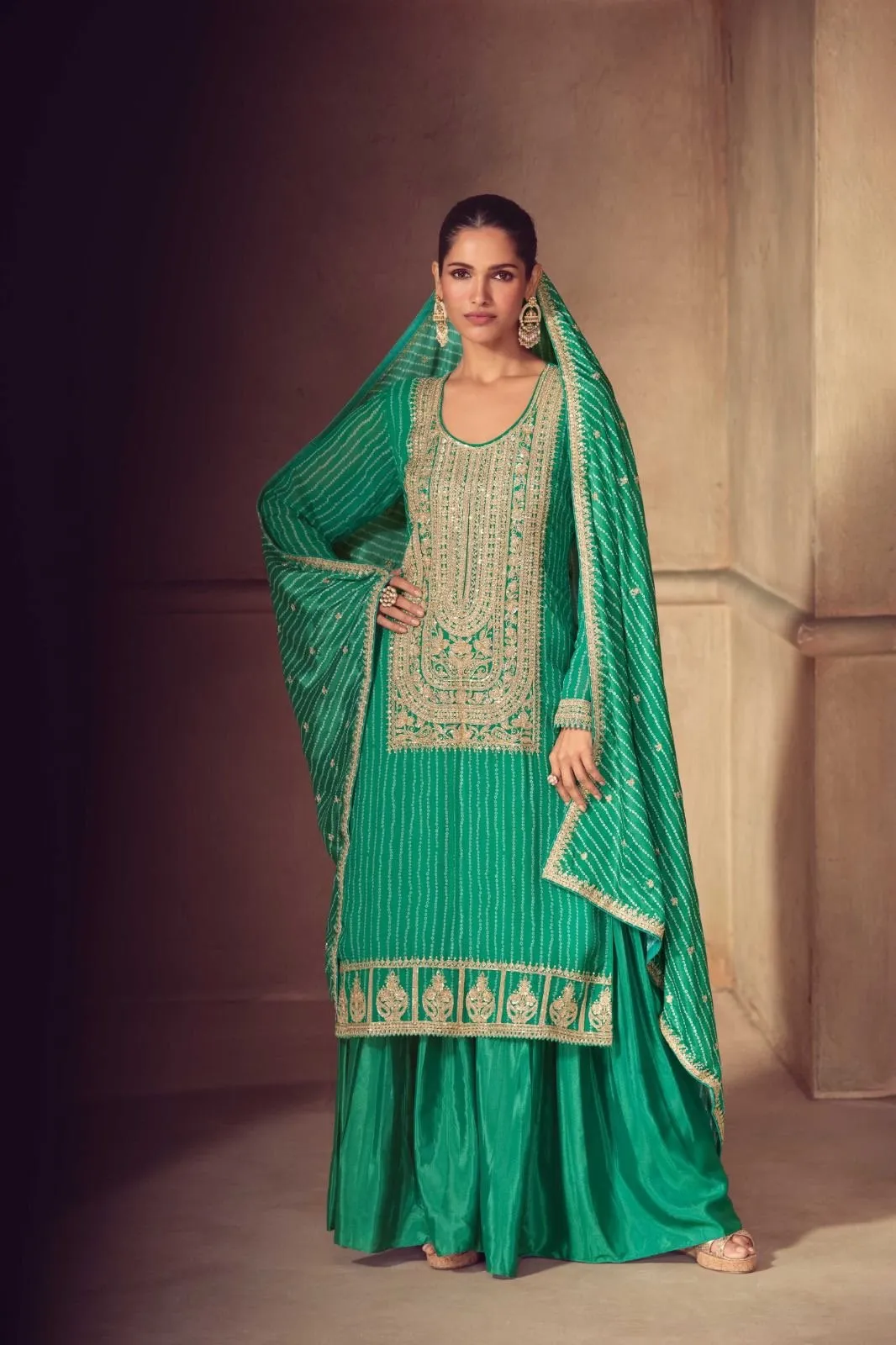 Kurti Plazo Set