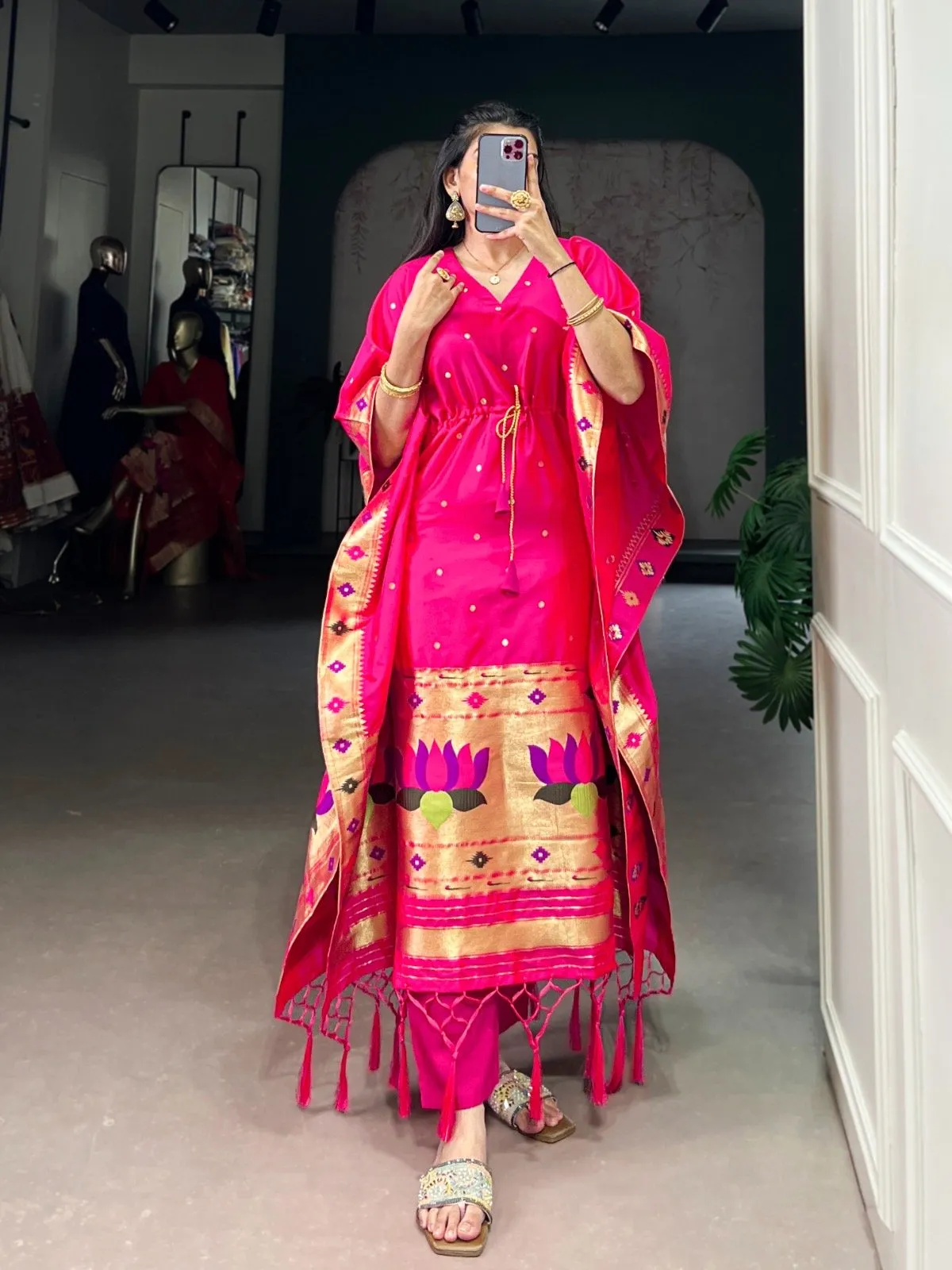 Jacquard Kaftan