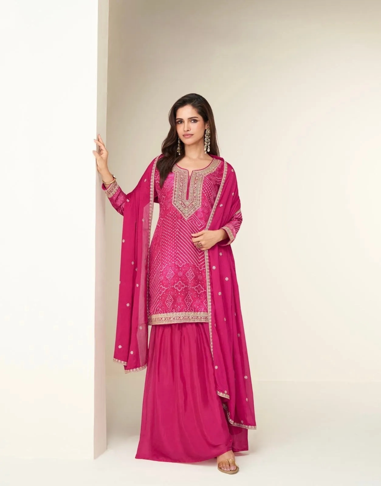 Kurti Plazo Set