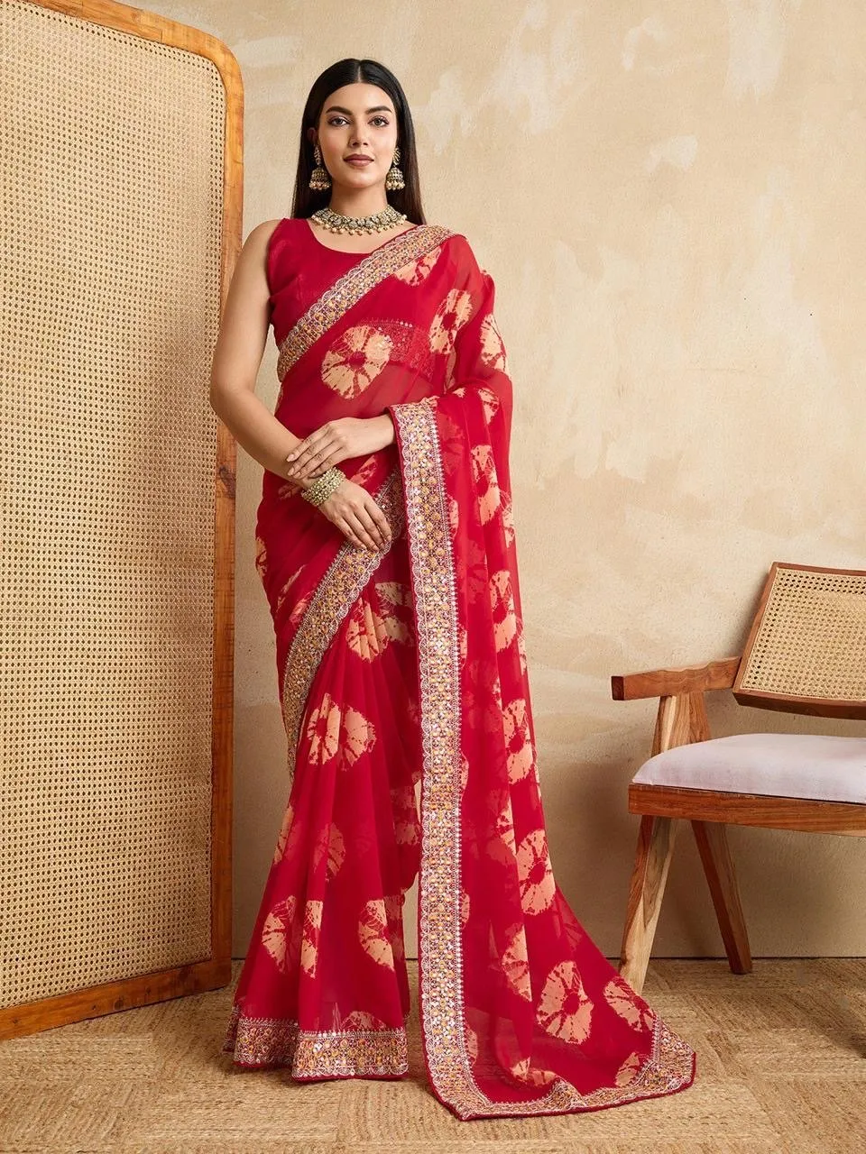 Saree Georgette