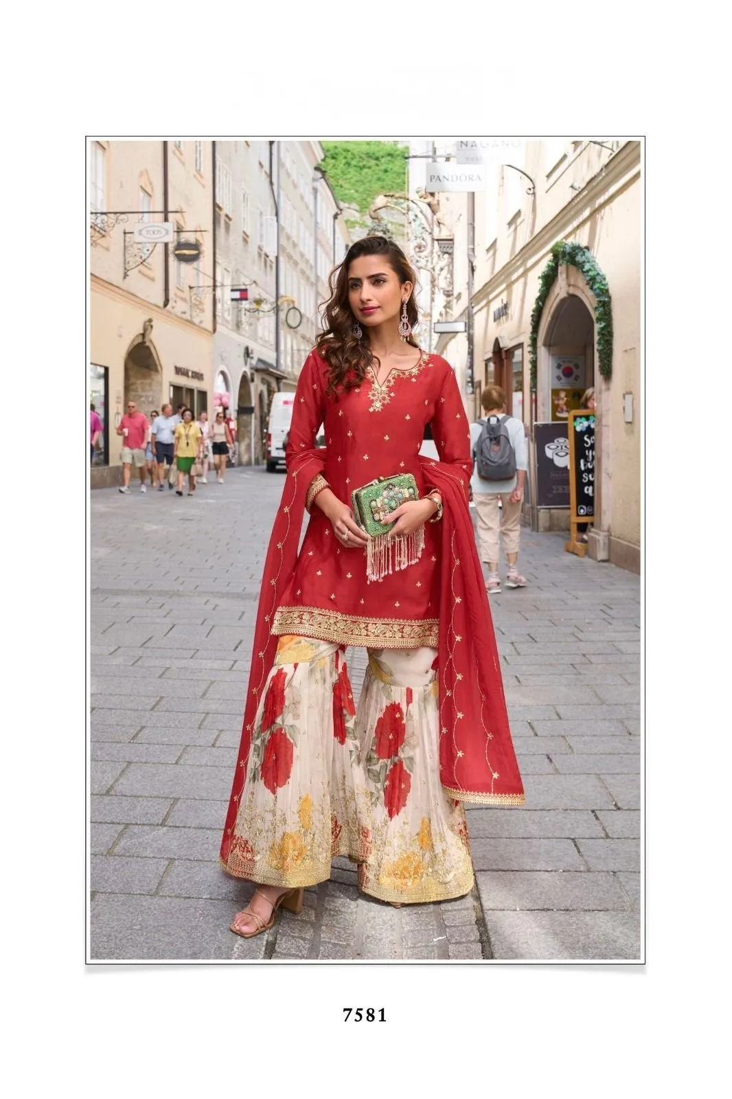Kurti Plazo Set