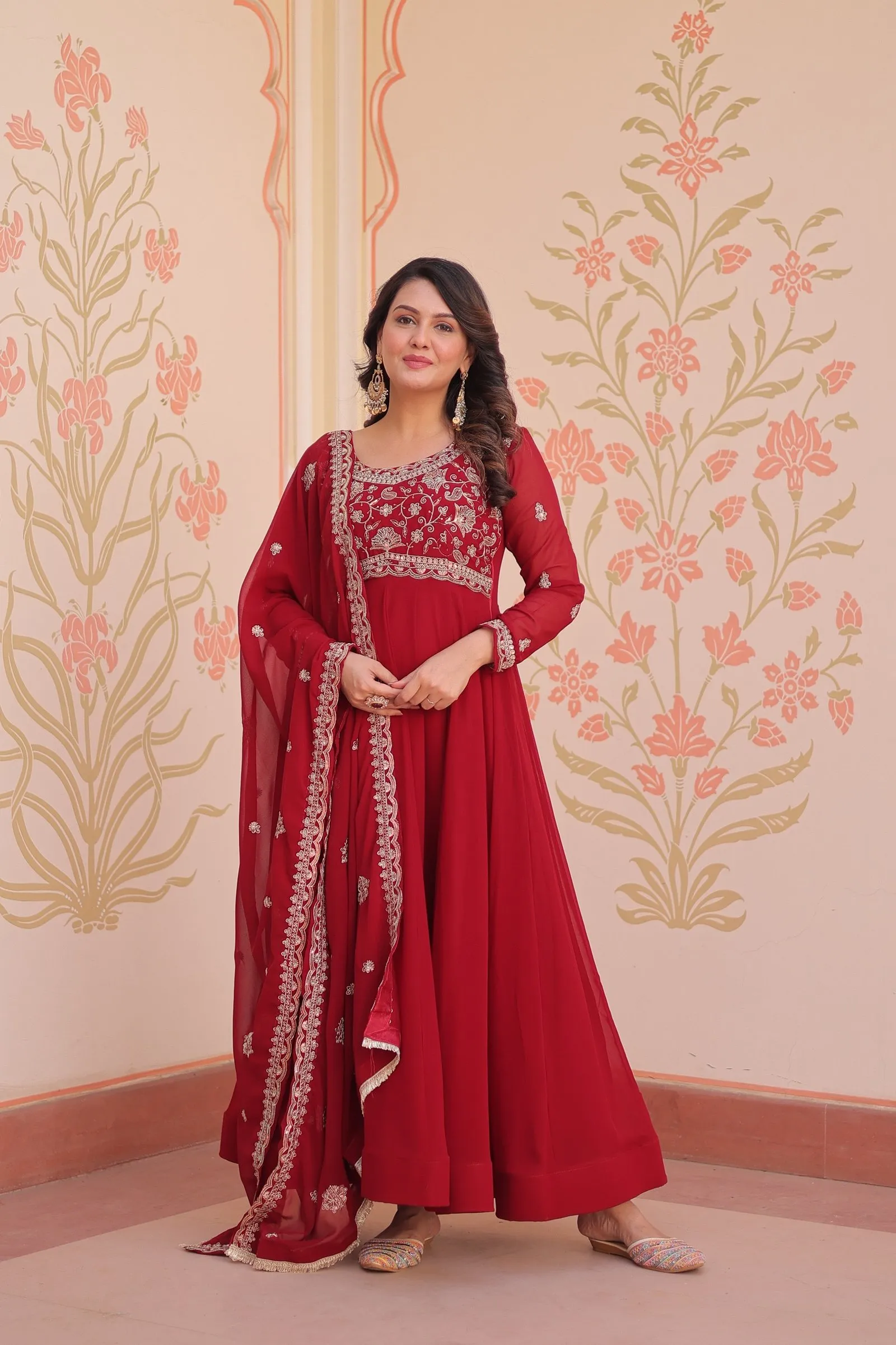 Anarkali Gown + Duppata