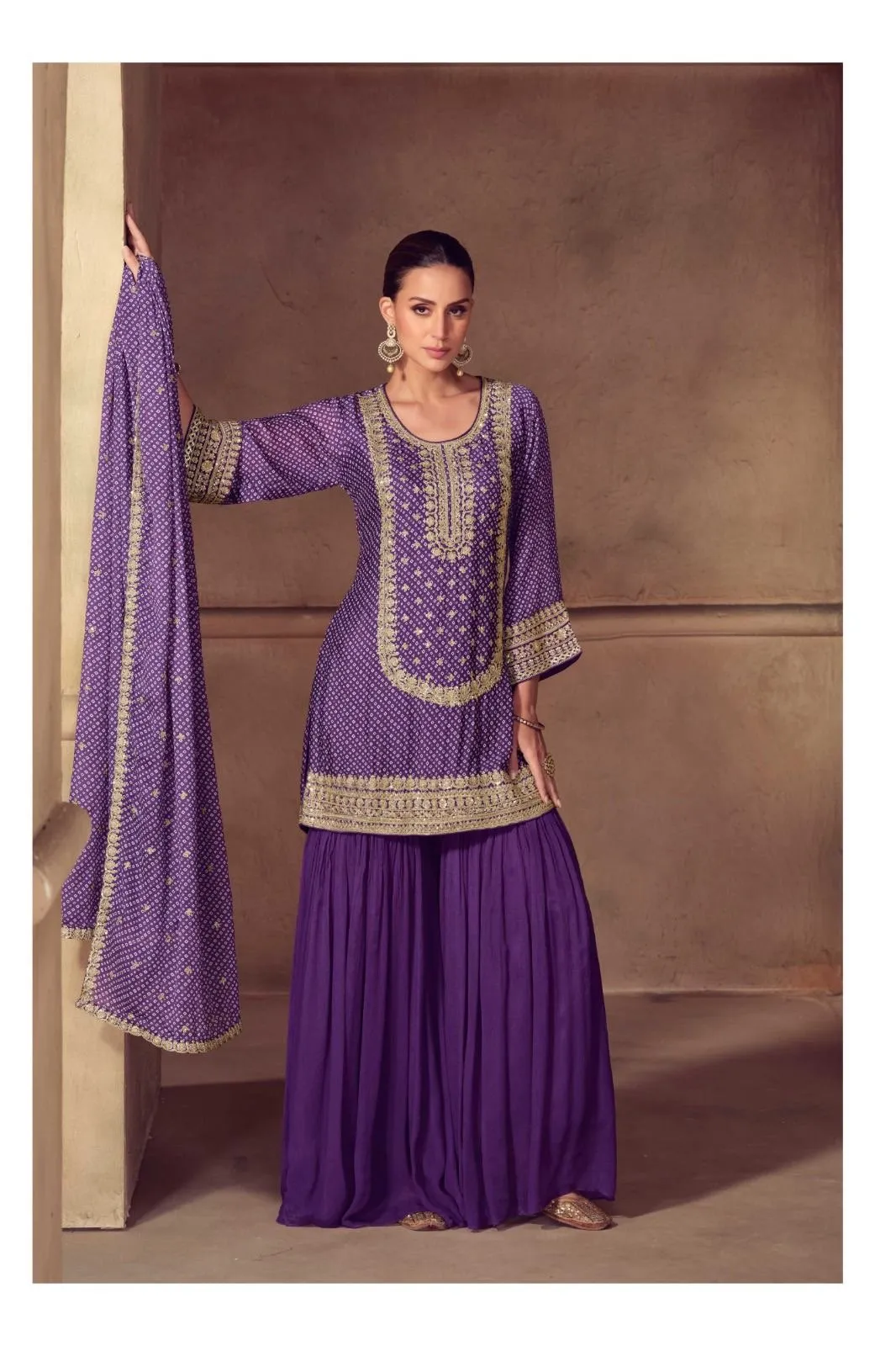 Kurti Plazo Set