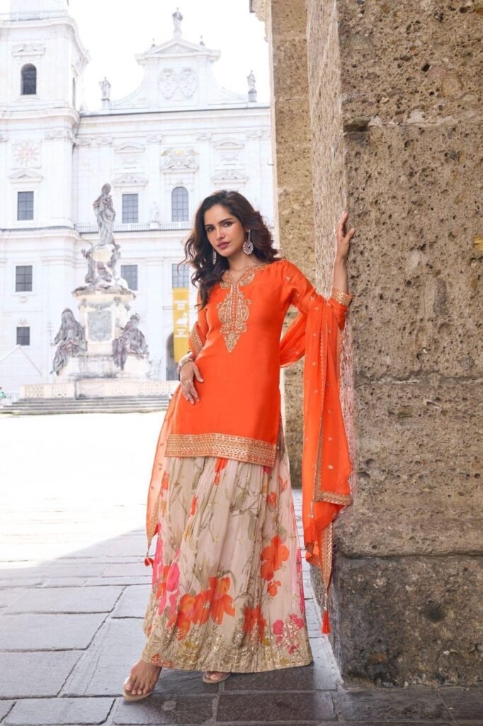 Kurti Plazo Set