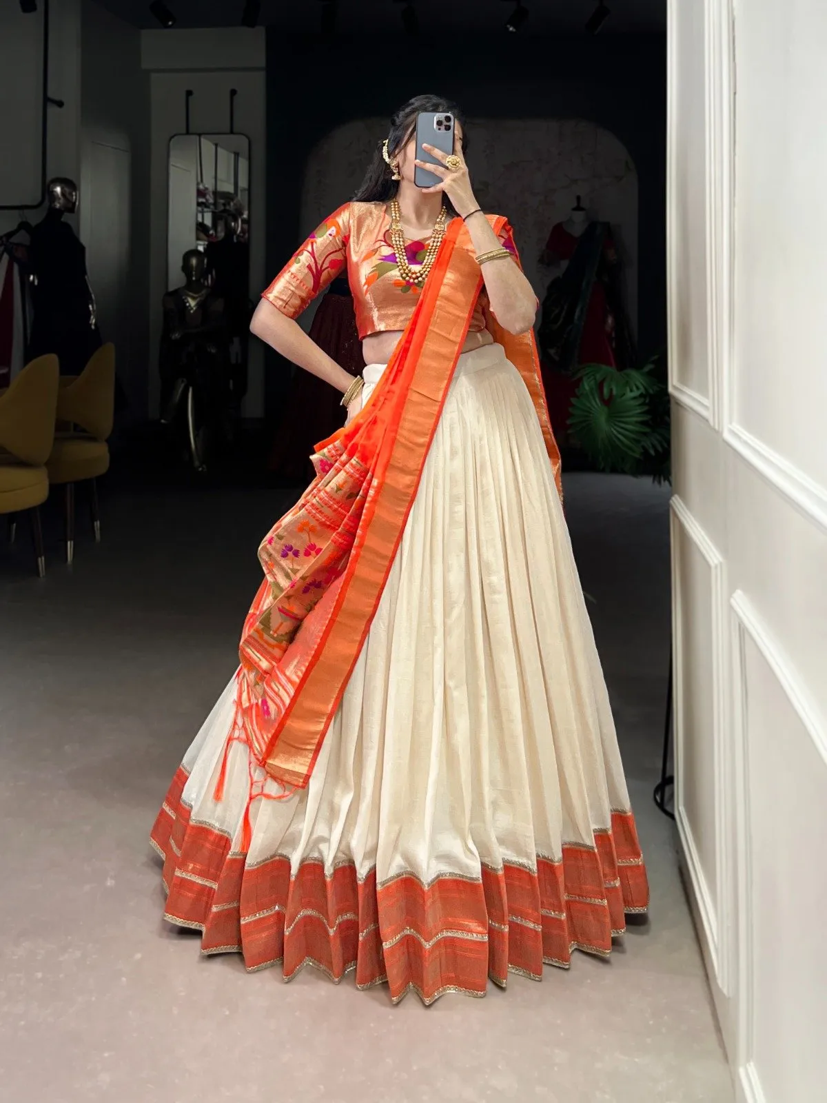 Lehenga Choli Paithani