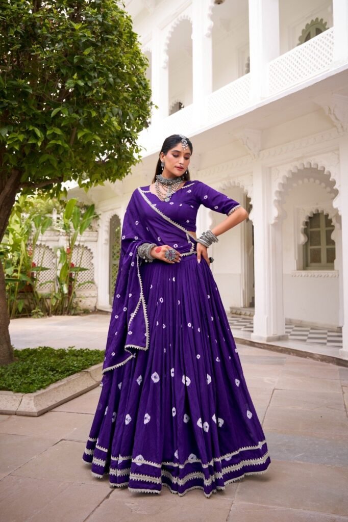 Lehenga Choli Pure Chanderi