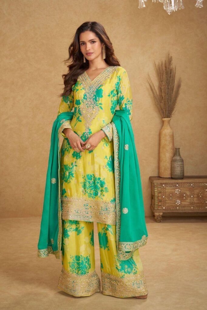 Kurti Plazo Set