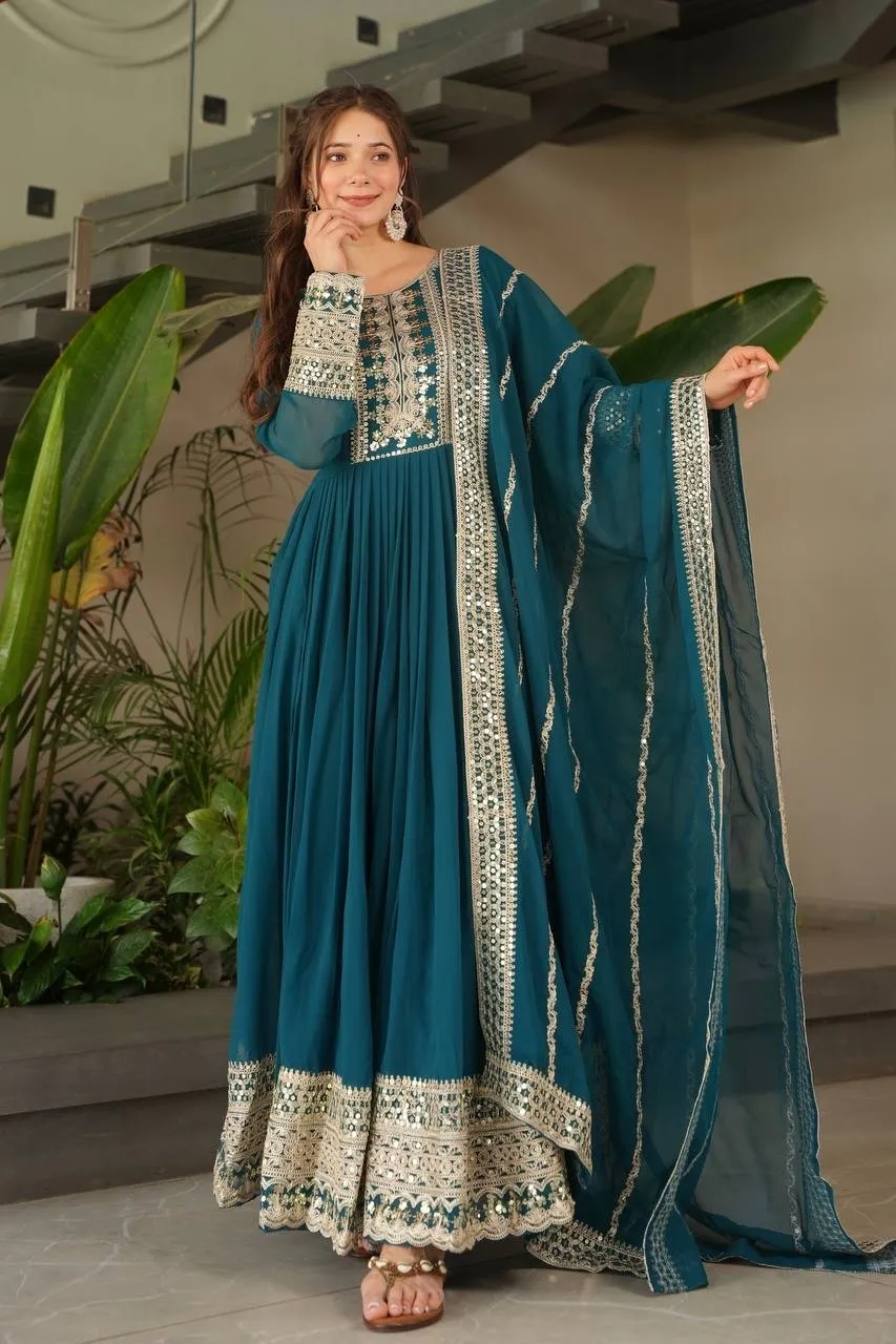 Anarkali Gown