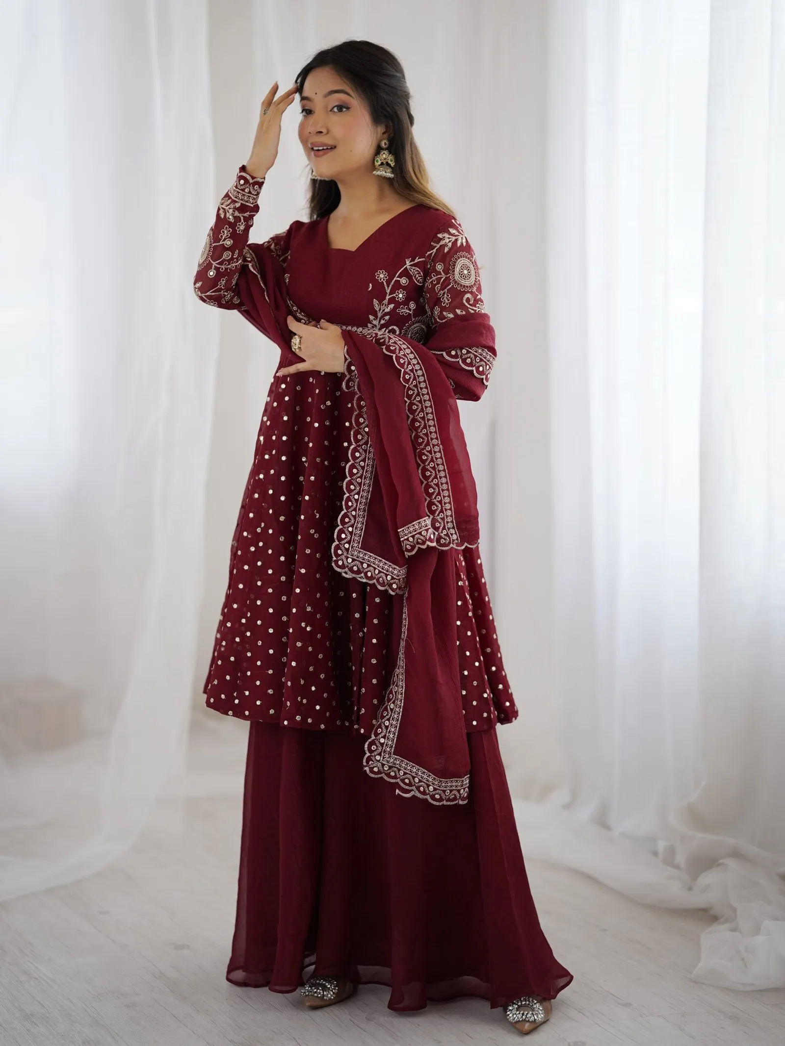 Kurti Plazo Set