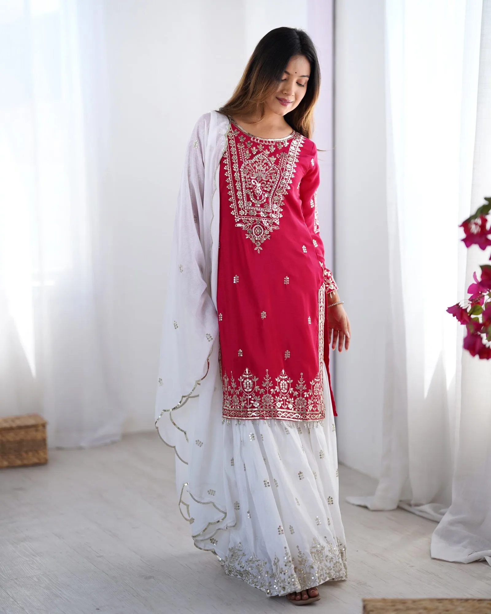 Top Sharara Set