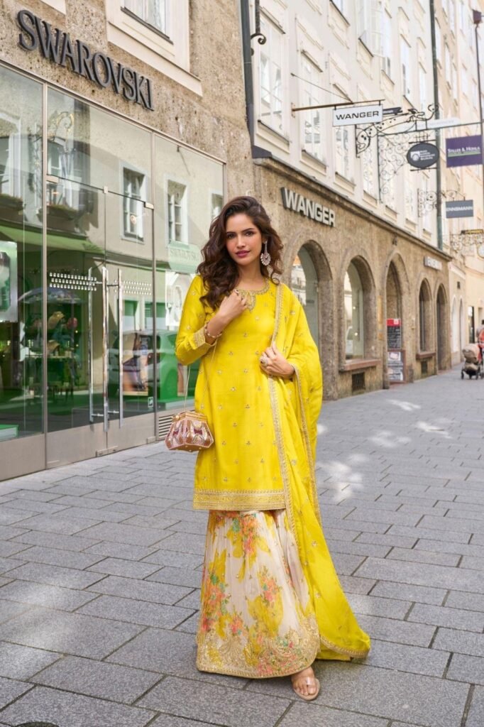 Kurti Plazo Set