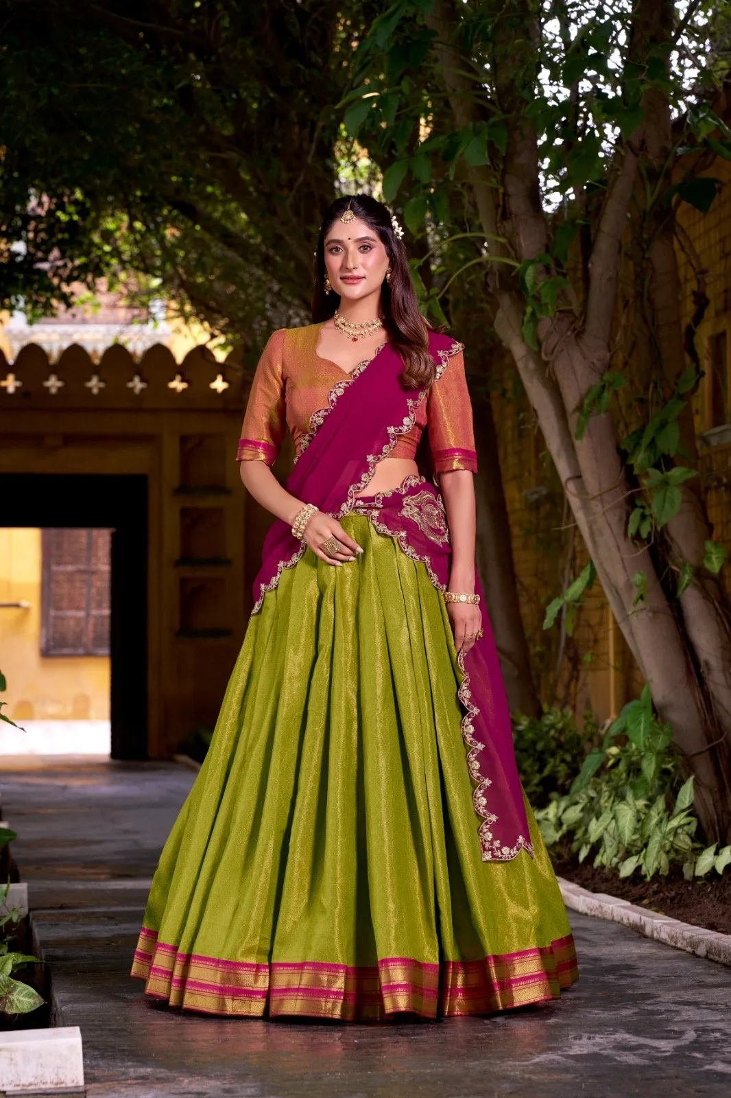 Lehenga Choli Kanchipuram