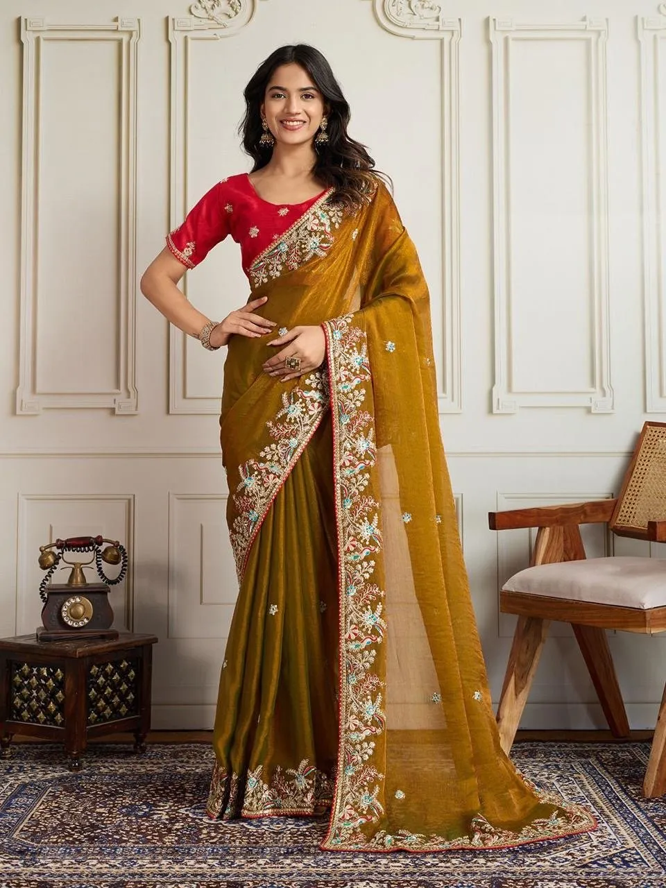 Saree Shiffon Silk