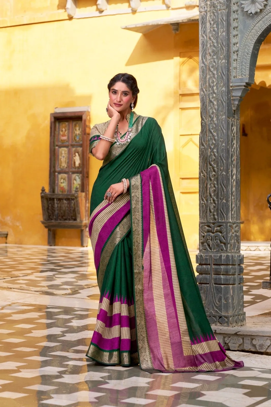 Saree Poly Cotton