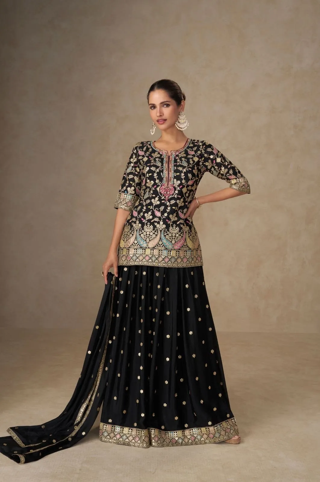 Kurti Plazo Set
