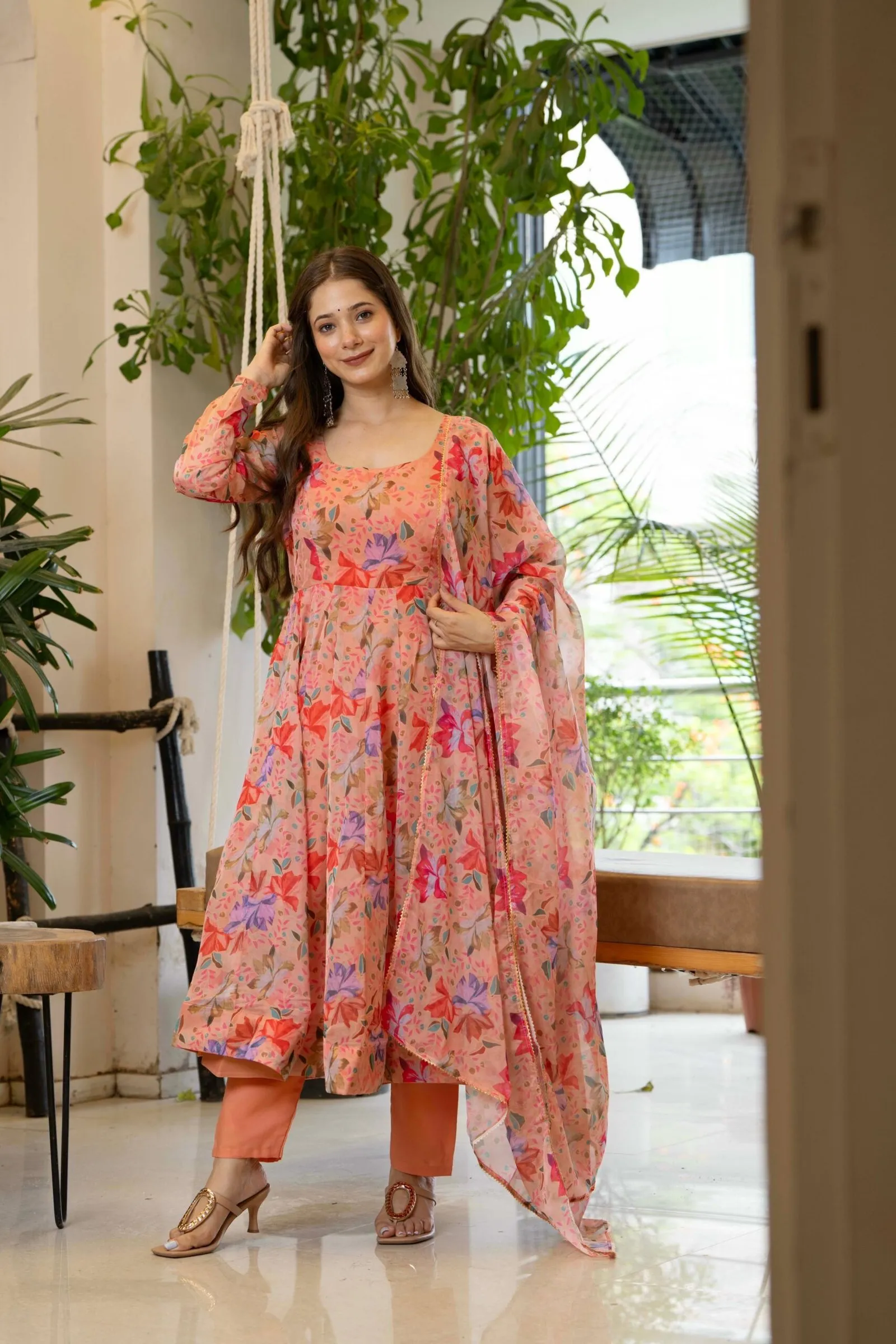 Anarkali Suit Set