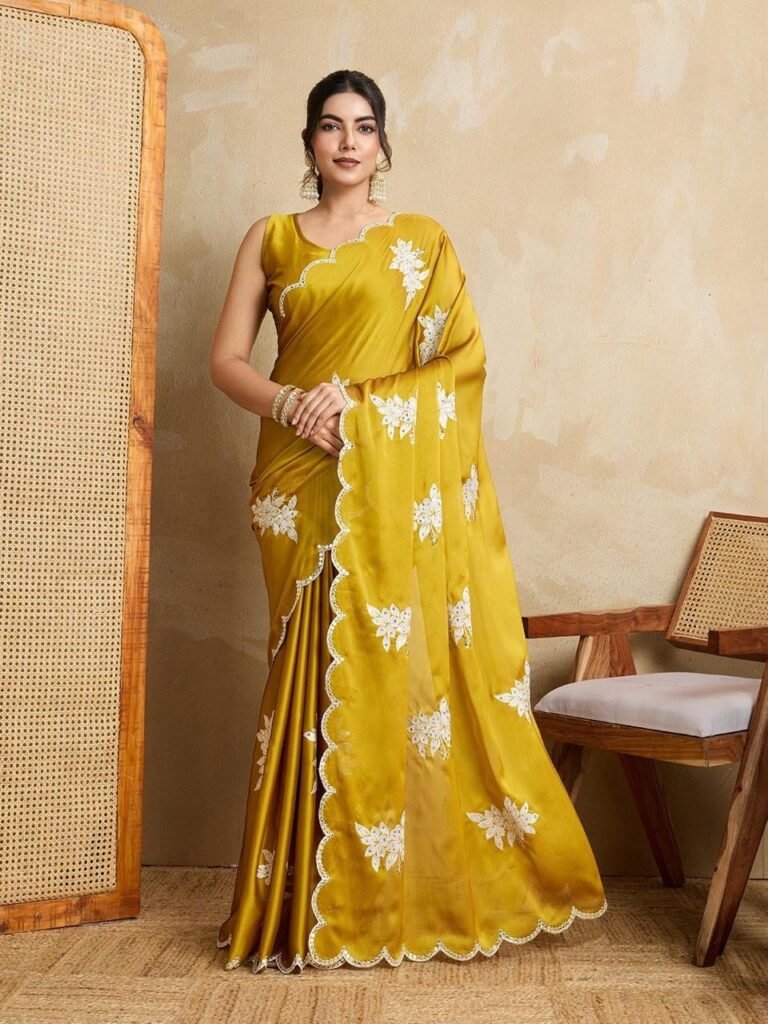 Saree Black Rangoli Silk