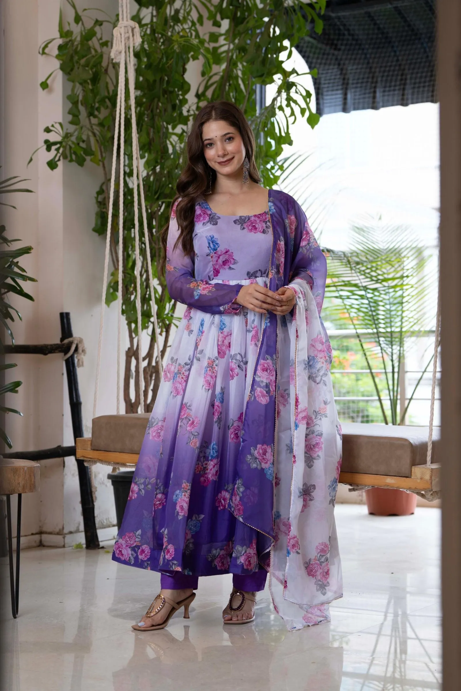 Anarkali Suit Set