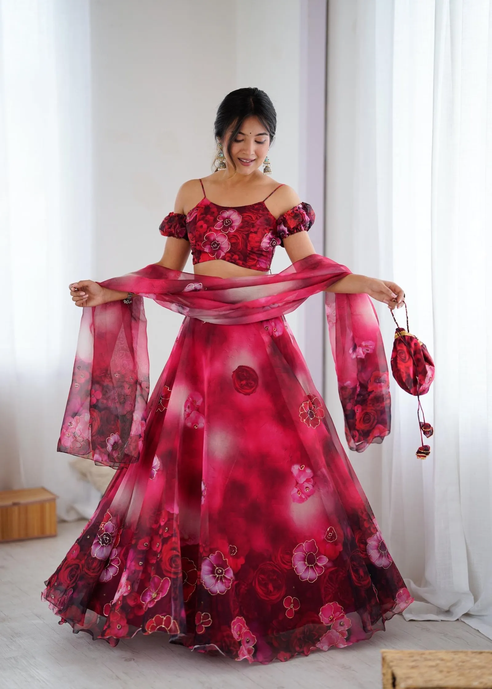 Party Wear Lahenga Set